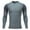 Dark Gray, variant on Admvng Muscle Shirts for Men Round Neck Splice Exercise Classic Basic Lightweight Compression Shirt Men M-3XL