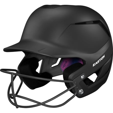 Easton Z50 Fastpitch Softball Batting Helmet with Softball Mask Matte S/M Black
