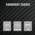 thumbnail image 4 of Convertible 5-Position Foldable Lazy Sofa Sleeper Bed with Armrest,Adjustable Floor Sofa Couch with 2 Pillows,Fold Out Floor Couch,Black, 4 of 8