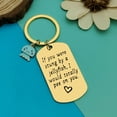 thumbnail image 2 of Friendship Keychain Funny Best Friends Gifts for Women Men Friends Sister True Friends Jewelry Gift Sister Gifts from Sister Stainless Steel Keyring Christmas Birthday Graduation Gift for Best Friends, 2 of 4