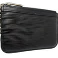 thumbnail image 2 of Pre-Owned LOUIS VUITTON Epi Wallet/Coin Case M66602 Pochette Cle NM Noir Women's... (Good), 2 of 10