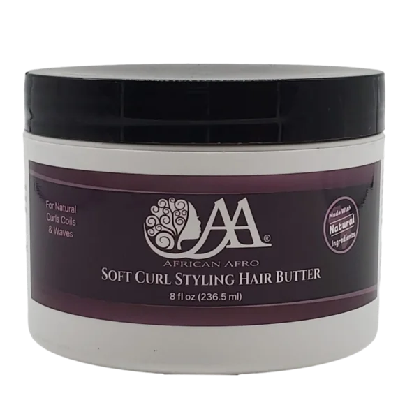 Moisturizing Soft Curl Styling Hair Butter | with Shea Butter