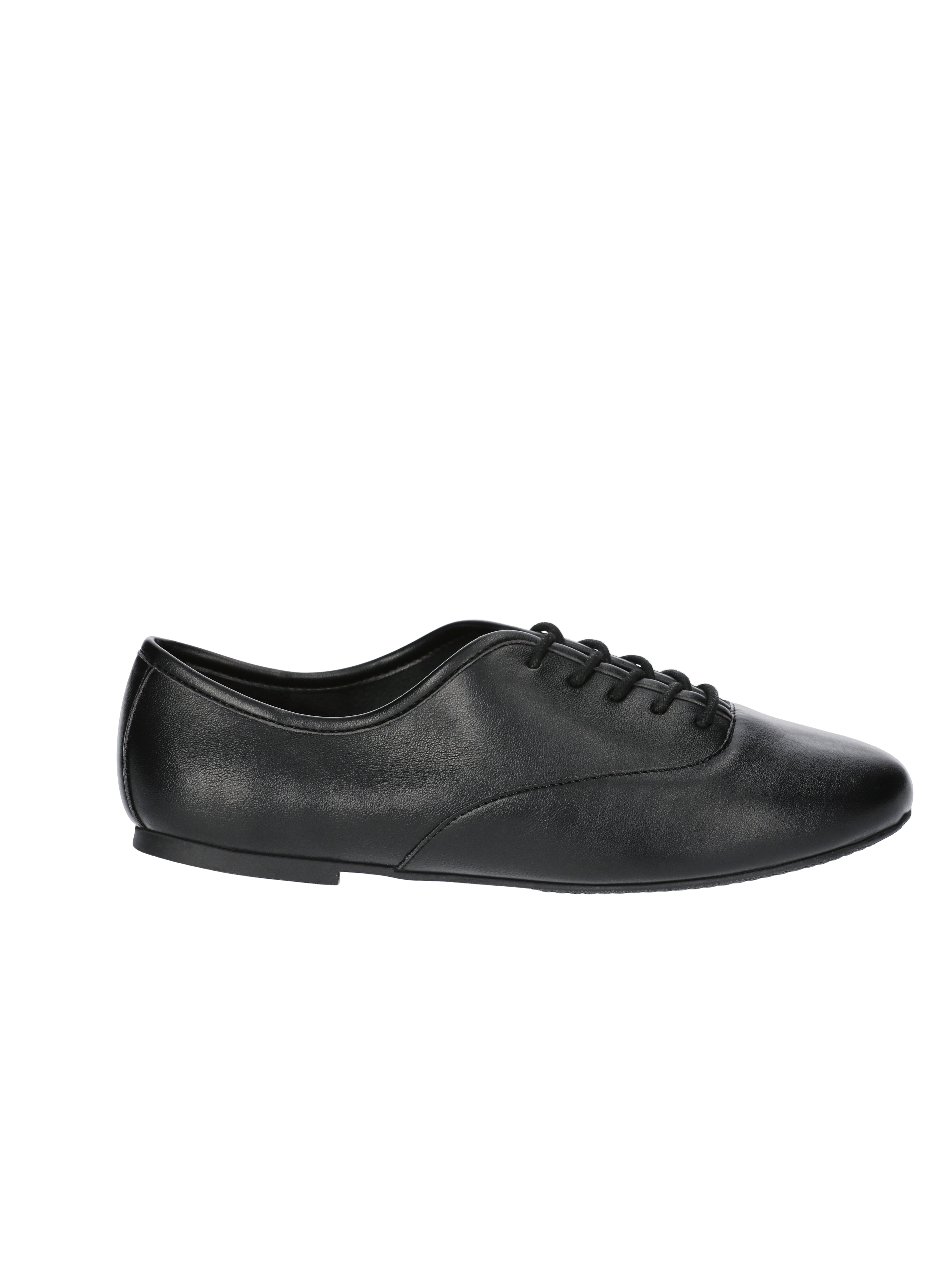 No Boundaries Faux Leather Casual Oxford Shoes, Women's