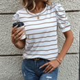 thumbnail image 6 of Womens Blouses for Work Summer Tops Casual Button-Downs Graphic Tshirts Shirts Plus Black Blouses Plus Size Dressy, 6 of 6