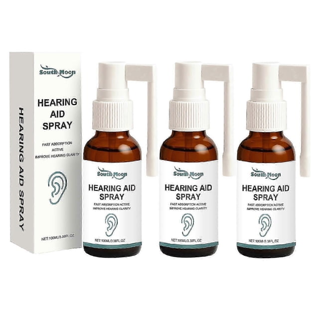 2025 Hearing Aid Spray Ear Care Spray - Improves Hearing Clarity, Relieves Itching Moisturizes Canal, 100ml