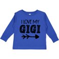 thumbnail image 3 of Inktastic I Love My Gigi with Arrow Boys or Girls Long Sleeve Toddler T-Shirt, 3 of 5