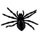 thumbnail image 1 of Araña falsa JanHm que brilla decoración de casa Encantada de Halloween 22 cm x 16 cm, 1 of 5