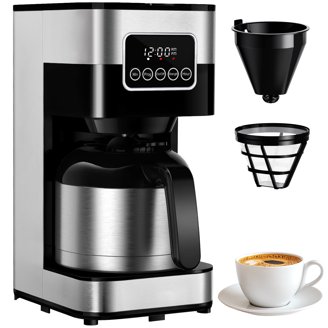 Mr. Coffee Pour Over Coffeemaker - All-in-One System With Kettle & Scale, Black, Brews 2-6 Cups