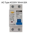 Mcb Rccb Rcd Type A/Ac Rcbo Dpnl Residual Current Circuit Breaker Ac