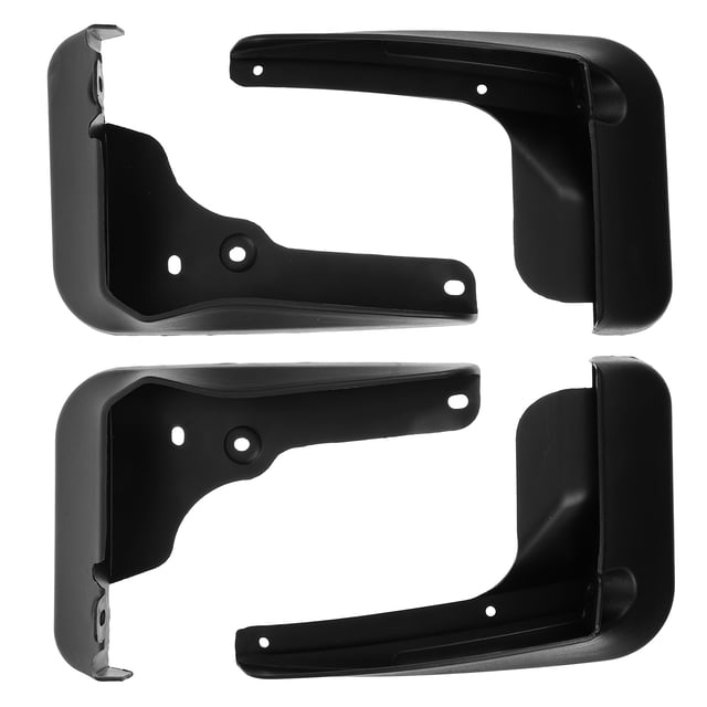 Shisuyan Mudflaps pour Pickup Noir 1Ensemble 10.6X7.1X2.4In Apparence Sportive