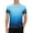 Light Blue, variant on Mens T-Shirts Summer Lightweight Breathable Raglan Short Sleeve Crewneck Casual Printed Tee Shirt Streetwear