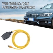 DABEN Enet OBD2 RJ45 Cable,BMW Scanner and Code Reader Bimmercode for F/G-series