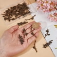 thumbnail image 3 of 48 Pcs 3 Styles Flower Branch Charms Tibetan Antique Bronze Plum Flower Branch Charms Alloy Pendants for Spring Jewelry Making Accessory Crafting Wholesale Bulk, 3 of 5
