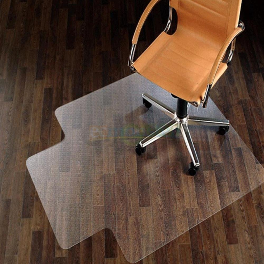 Hot 48"x36" PVC Desk Office Chair Floor Mat Protector for Hard Wood Floors 