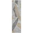 thumbnail image 2 of Addison Rugs Chantille Indoor/Outdoor Transitional Floral Gray Washable Runner Rug, 2'3" x 7'6", 2 of 6