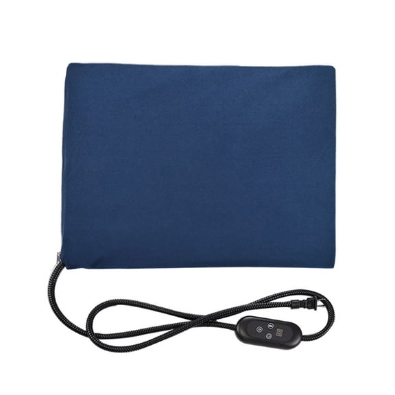 Pet Supplies Heating Pad for with Timer Adjustable Temperature Chew-Proof Cord for Cats and Dogs