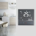 thumbnail image 3 of BTH-2000L-GA Water Floor Heating Thermostat Digital Temperature Controller Large LCD Display Touch Button Control 5A AC 95-240V, 3 of 8