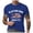 Blue, variant on Linfrsh Mens Fourth Of July Shirt 4th Of July Tshirts Short Sleeve Patriotic July 4th Usa Flag Star Striped Printed T Shirts For Men 4th Of July Soft Summer Tee(Red,M)