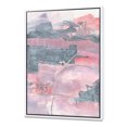 thumbnail image 1 of Durty Shabby Pink Blush II - Toile Encadrée Shabby Chic, 1 of 3