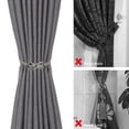 thumbnail image 4 of 2 Pack Curtain Tiebacks Convenient Decorative Rope Curtain Holdbacks for Thin or Thick Home & Office Window Draperies, 4 of 5