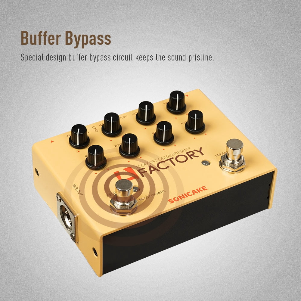 SONICAKE A Factory Analog Preamp and digital Reverb