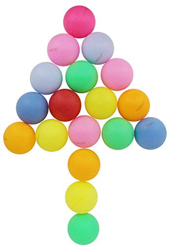 TADICK Assorted Color Beer Ping Pong Balls Washable Plastic Table Tennis Ball 