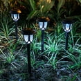 thumbnail image 2 of Solar Ground Lights Outdoor, LED Garden Stake Lights for Lawn Pathway Yard Decoration, Decorative Landscape Lighting for Patio Walkway Garden, 1 Pack, 2 of 10