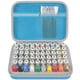 thumbnail image 1 of Estuche de almacenamiento de pintura ALKOO con capacidad para 60 botellas con 9 pinceles, 1 of 9