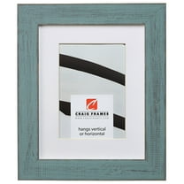 Craig Frames Jasper, 18x36 inch Country Dixie Grey Picture Frame Matted for a 14x32 Photo