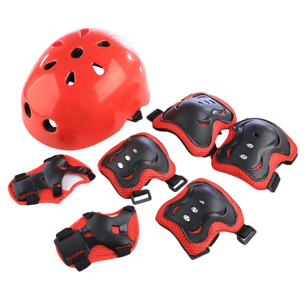 Elbow Wrist Knee Pads and Helmet Sport Safety Protective Gear Guard for Kids Skateboard Skating Elbow Wrist Knee Pads and Helmet Sport Safety Protective Gear Guard for Kids Skateboard Skating