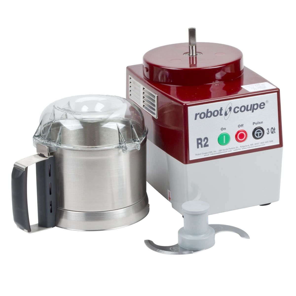 Robot Coupe R2N ULTRA Food Processor with Continuous Feed