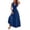 Blue, variant on Women Dresses Women's Multiway Tie Backless Bodycon Dress V Neck Sleeveless Long Casual Evening Party Slim Fit Dress Flowy Vacation Beach Red S