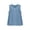 Blue#empire waist linen tank tops, variant on Womens Dressy Linen Tank Tops Empire Waist Button Down V Neck Tunic Blouses Summer Casual Sleeveless Lightweight Peplum Top Blue,S
