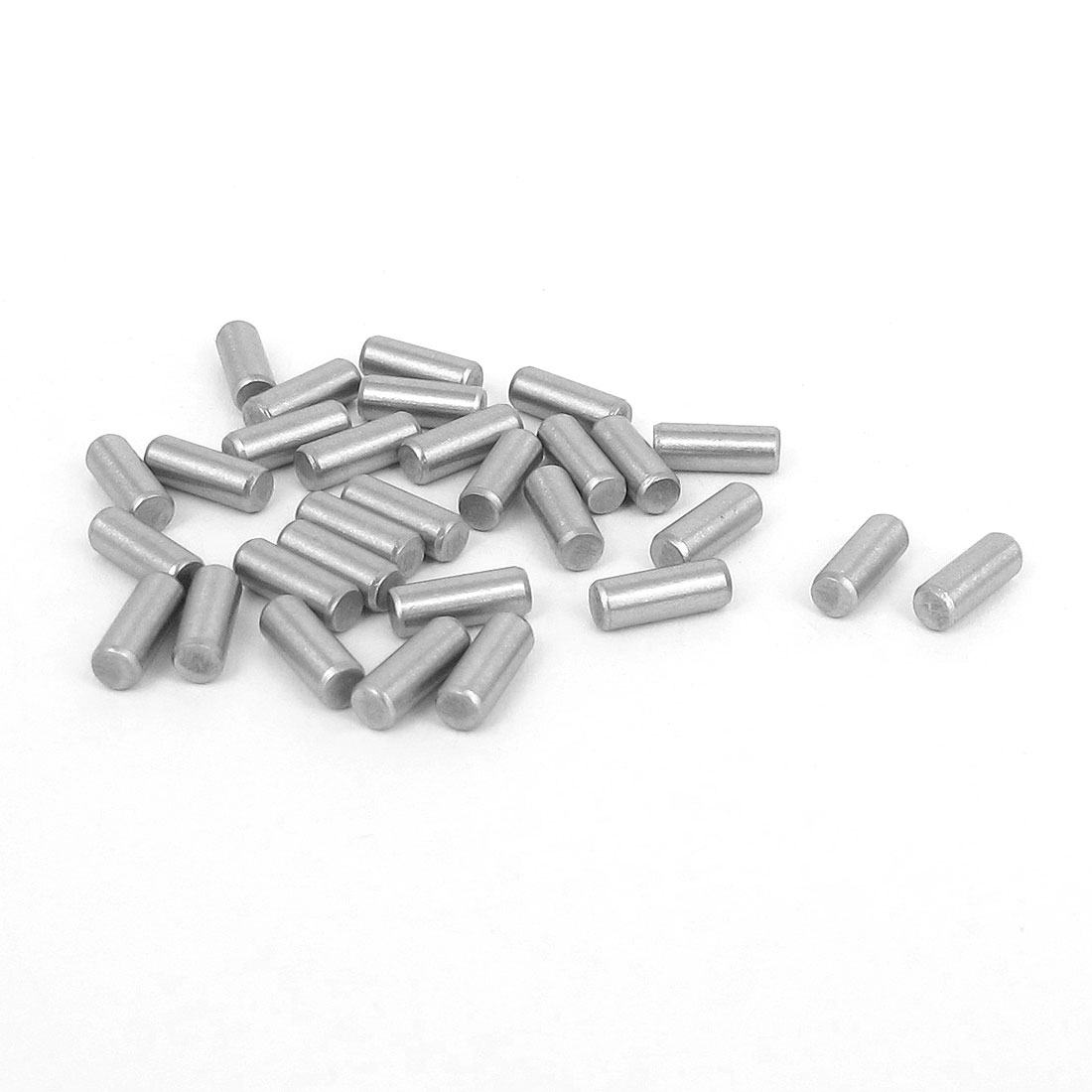 3mmx8mm 304 Stainless Steel Parallel Dowel Pins Fastener Elements 30pcs