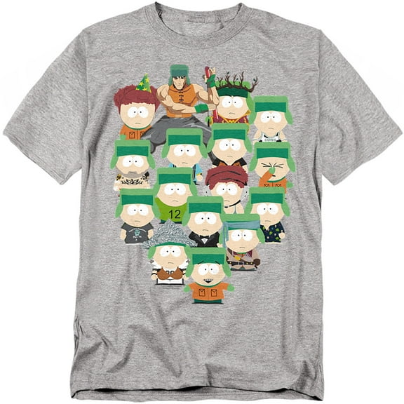 South Park T-Shirt Many Faces of Kyle Unisex Graphic Tee For Men & Women