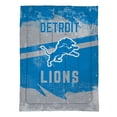 thumbnail image 2 of Detroit Lions Slanted Stripe 4-Piece Twin Bed Set, 2 of 3