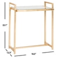 thumbnail image 4 of SAFAVIEH Renly Classic Mirror Top Gold Leaf End Table, 4 of 4