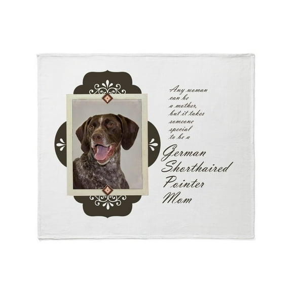 CafePress - Pointer Mom Throw Blanket - Soft Fleece Throw Blanket, 50"x60" for All Ages