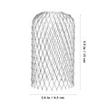 Goilinor 6Pcs Gutter Guard Filter Strainer 3-Inch Downspout Guard