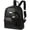 Noir, variante sur Vbiger Sac à Dos en Cuir pour Femmes, Sac à Main Cartable, Sacs d'École, Sacs de Jour Décontractés de Voyage pour Filles, Mini Sac à Dos, Noir