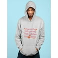 thumbnail image 2 of You're The Only Person I Talk To Hoodie Men -Smartprints Designs, Male XX-Large, 2 of 4