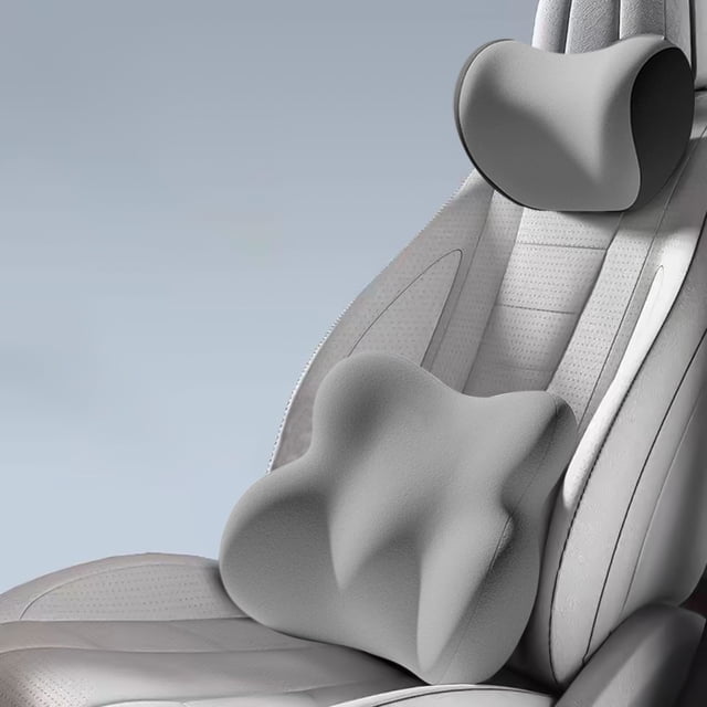 Birdeem Neck Pillows for Travel, Lumbar Support Pillow, Car Headrest Lumbar Cushion Set Girls Colorful Lumbar Cushion Backrest Driving Seat Car Lumbar Support Neck Pillow, Lumbar Support Pillow