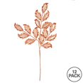 thumbnail image 3 of Vickerman L186688 22 in. Copper Matte Mistletoe Leaf Spray, 12 per Bag, 3 of 3