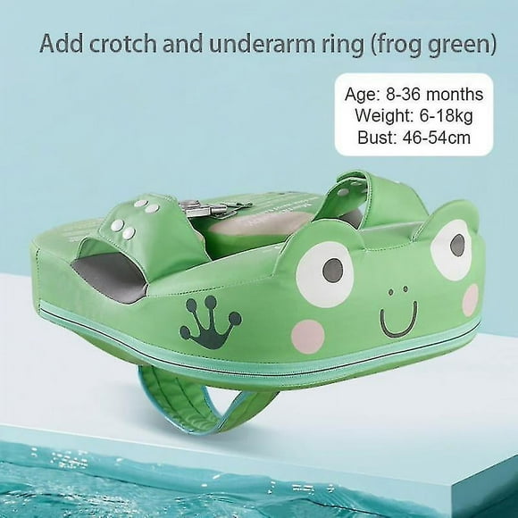 Mambobaby Baby Float Lying Swimming Rings Infant Waist Swim Ring Toddler Swim Trainer Non-inflatable Buoy Pool Accessories Toys