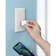 Anker 20W USB C Fast Charger with Foldable Plug, PowerPort III 20W Cube Charger, 2 Pack (Cable Not Included)