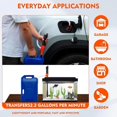thumbnail image 3 of Portable Electric Oil Pump - Removable Water Suction Device, Lightweight & Easy to Use for Liquid Transfer, Oil Change, Gas Siphoning - Orange ABS Material, 3 of 8