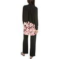 thumbnail image 2 of Anne Klein Womens Button Front Floral Tunic Top, 2 of 2