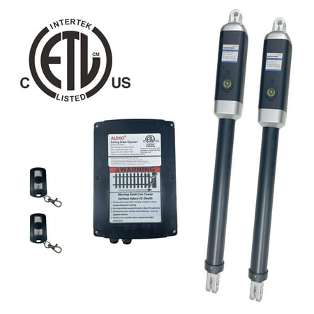 ALEKO Basic Kit Swing Opener for Dual Swing Gates up to 1760 lb