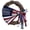Red White Blue 7, variant on Loalirando American Patriotic Wreath, 4th of July Memorial Day Decor Wreath, Independence Day Wreath