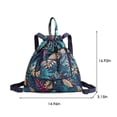 thumbnail image 2 of Bolsa Mochila para mujer Saco Mochila con cordón de gran capacidad para nadar Tmvgtek Para Estrenar, 2 of 7